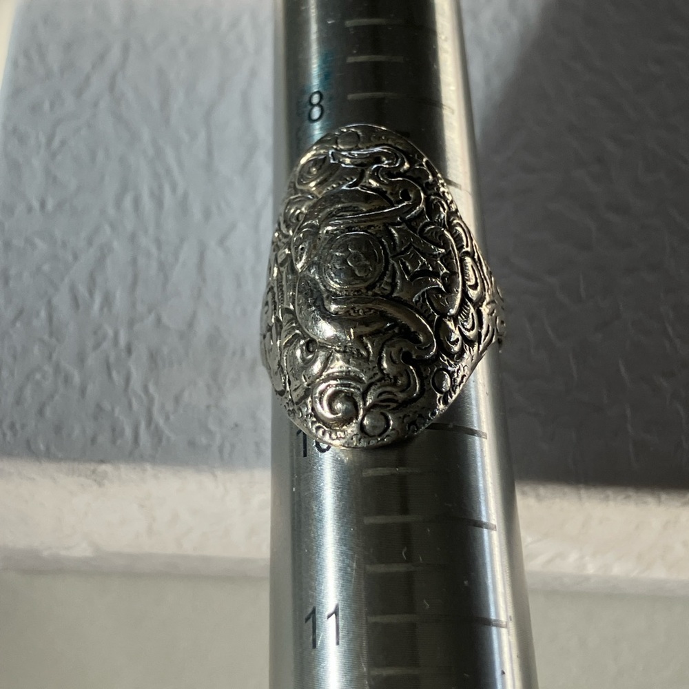 Intricately Designed Sterling Silver Ring - image 7